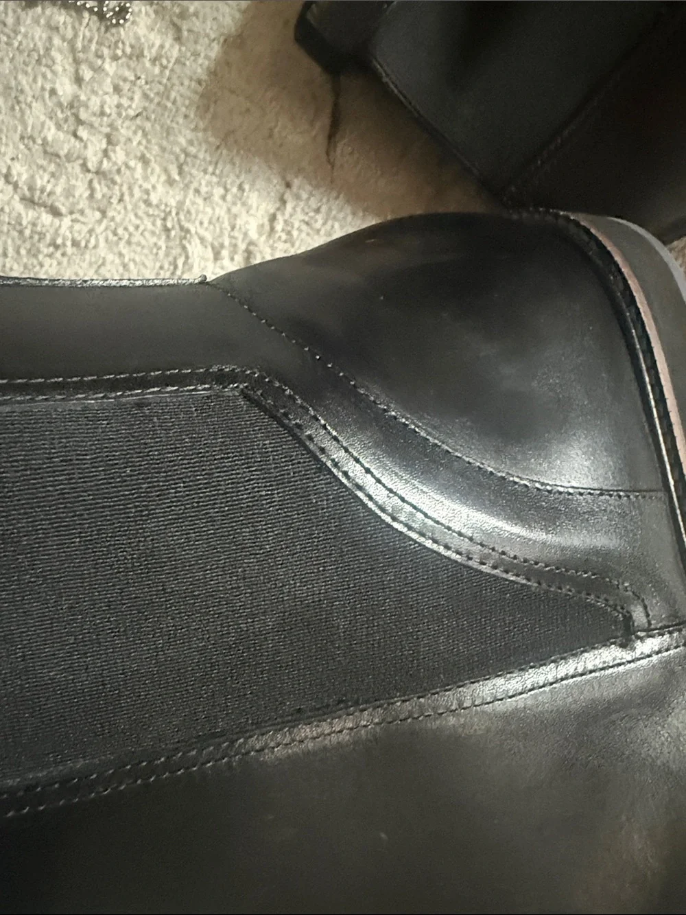 Men's Black Leather Chukka Boots - Sleek Chelsea-Style